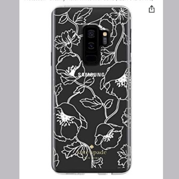 ☀️Kate Spade Dreamy Floral White Galaxy S9+ Case - Picture 3 of 6
